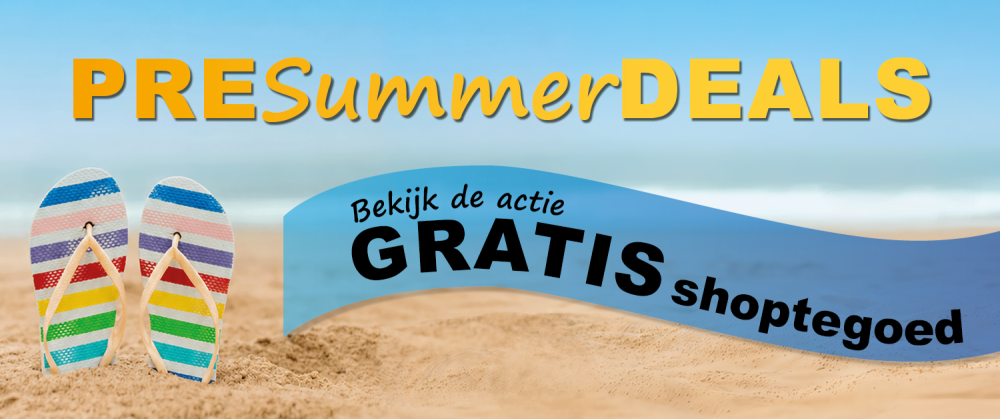 PRE SUMMER DEALS PINKSTEREN