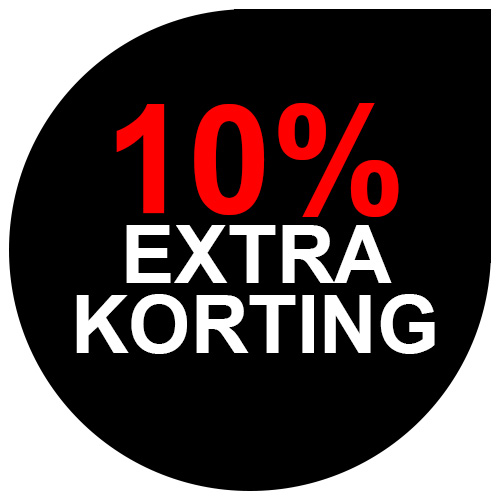 10% extra korting 10% extra korting