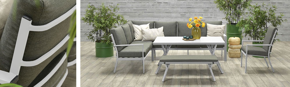Senja aanbieding lounge dining set 