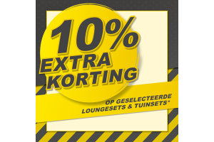 10 procent extra korting