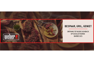 weber cashback actie