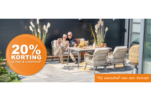 Exclusieve Winkelactie: tijdelijk 20% korting op hoezen en onderhoud!