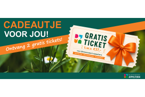 Appeltern ticketactie: Ontvang twee GRATIS tickets!
