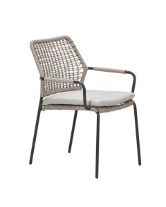 Natas tuinstoel stapelbaar - natural sand