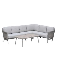 Devin loungeset 5-delig - taupe