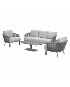 Ryan loungeset 4-delig - taupe