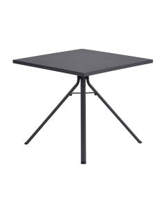 Rimini tuintafel 80x80 cm - donker grijs