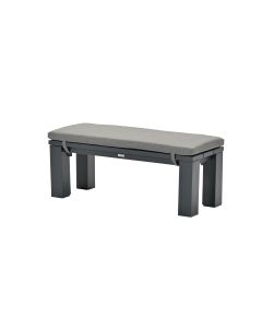 Nika sportbank 115,5 x 43 cm - zand - teak look