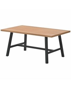 Lissabon lounge dining tafel - light teak look