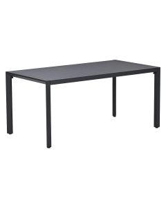 Kasper tuintafel 160x84xH72 cm - donker grijs