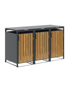 Binport containerberging 240x80x118 cm - light teak look