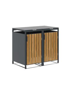 Binport containerberging 136x80x118 cm - light teak look