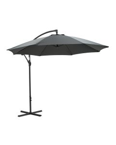 Zweefparasol Athene  Ø300 cm donker grijs 