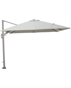 Hawaii zweefparasol Deluxe 300x300 cm - frame taupe - doek zand