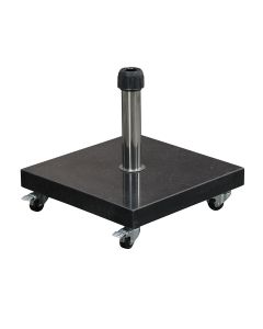 Eureka granieten parasolvoet 40 kg - black polished