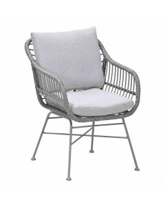 Lucas dining tuinstoel - grey sand