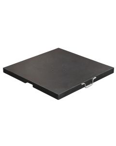 Hawaii granieten parasolvoet 90 kg - black polished