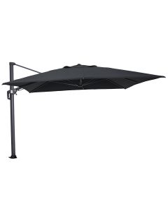 Hawaii Big Pole II zweefparasol 350x350 cm - royal black