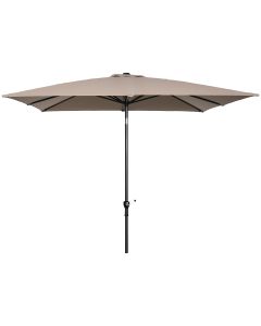 Lotus stokparasol 250x250 cm - taupe