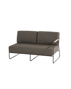 Coast loungebank links - donker grijs