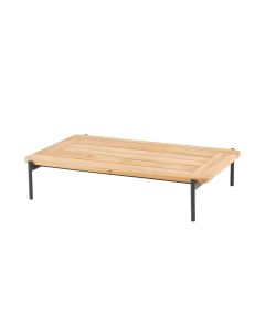 Yoga loungetafel 120 x 75 x 25 cm - teak
