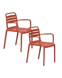 Moos tuinstoel terra - 2 stuks