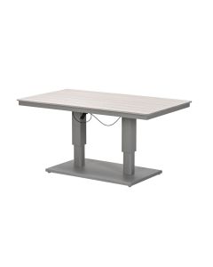 Brugge verstelbare tuintafel 150x87 cm - taupe