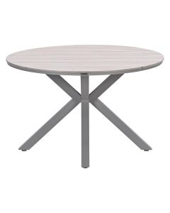 Tulli tuintafel Ø122 cm - light teak vironwood