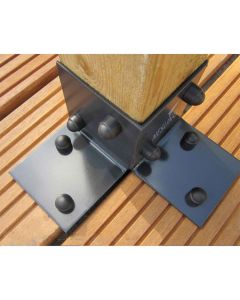 Pergola Kit - rvs muur element