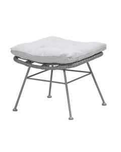 Melfort voetenbank donker grijs - grey sand