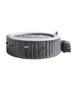 6-persoons Deluxe Bubbel Massage Spa set - grijs