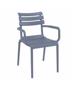 Paris tuinstoel - donkergrijs