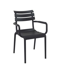 Paris tuinstoel - zwart