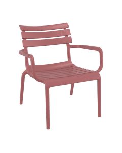 Paris loungestoel - marsala