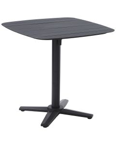 Franky bistro tuintafel inklapbaar 75x75 cm - donker grijs