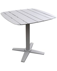 Franky bistro tuintafel inklapbaar 75x75 cm - taupe