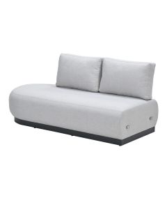 San Jose loungebank ronding rechts - valley sand