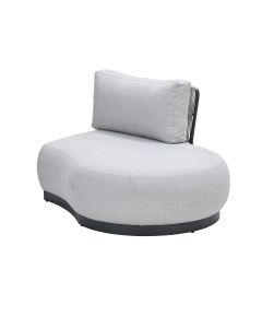 San Jose loungestoel ronding links - valley sand