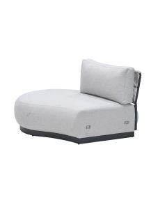 San Jose loungestoel ronding rechts - valley sand