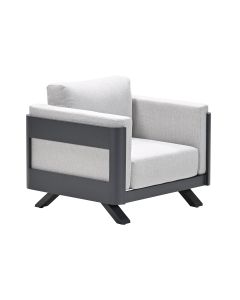 Medellin loungestoel - donker grijs