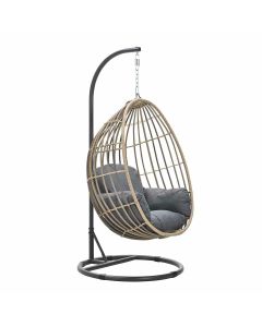 Panama hangstoel swing egg - natural rotan