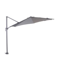 Hawaii S zweefparasol Ø300 cm - frame en doek donker grijs