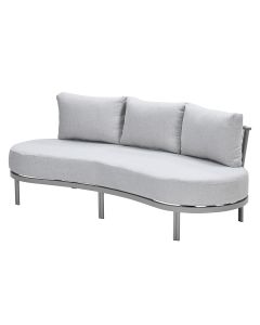Toscana loungebank L225 cm - taupe