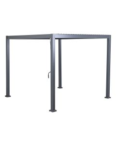 Pergola Ysa tuinpaviljoen 300x300 cm - donker grijs