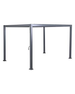 Pergola Ysa tuinpaviljoen 300x400 cm - donker grijs