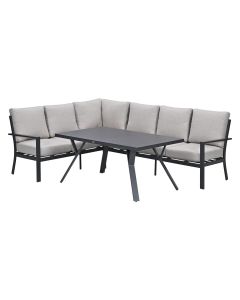 Senja lounge dining set 3-delig links - sandstone
