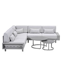 Lizzy loungeset 5-delig - Monte Carlo loungetafels