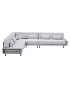 Lizzy loungeset 4-delig - taupe
