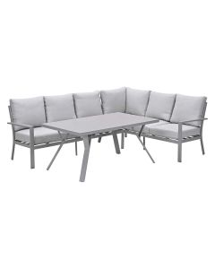 Senja lounge dining set 3-delig rechts - valley sand