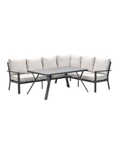Senja lounge dining set 3-delig rechts - desert sand